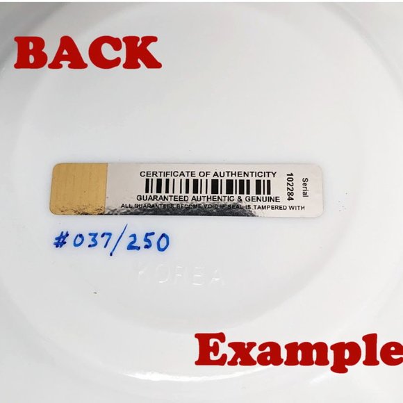 Dark Shadows Barnabas Collins Ceramic Plate Limited Edition Numbered FREE stand - Picture 2 of 5